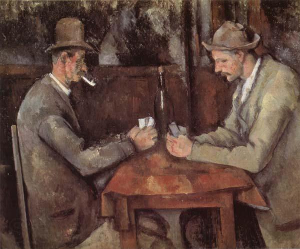 Paul Cezanne Les joueurs de cartes